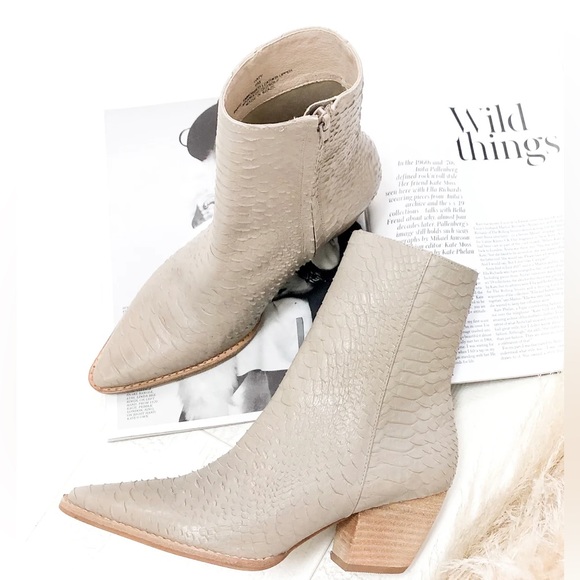 Matisse | Caty Boot in Ivory Snake 8 - Picture 14 of 14